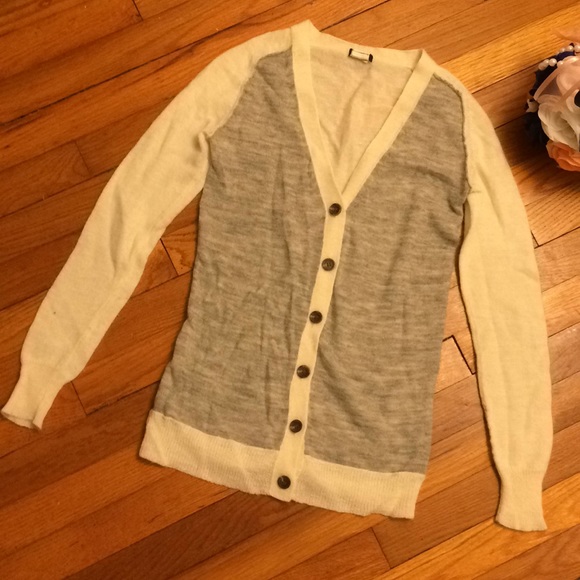 J. Crew Sweaters - J. Crew two tone button cardigan